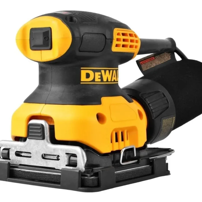Lixadeira profissional orbital DeWalt DWE6411 amarela 50Hz/60Hz 230W